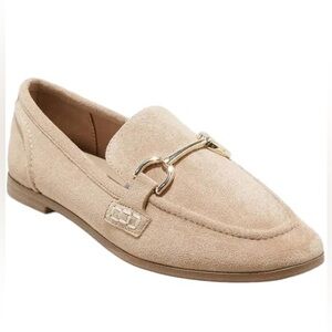 A NEW DAY Women's Laurel Loafer slip on Flats Light Taupe New in box
